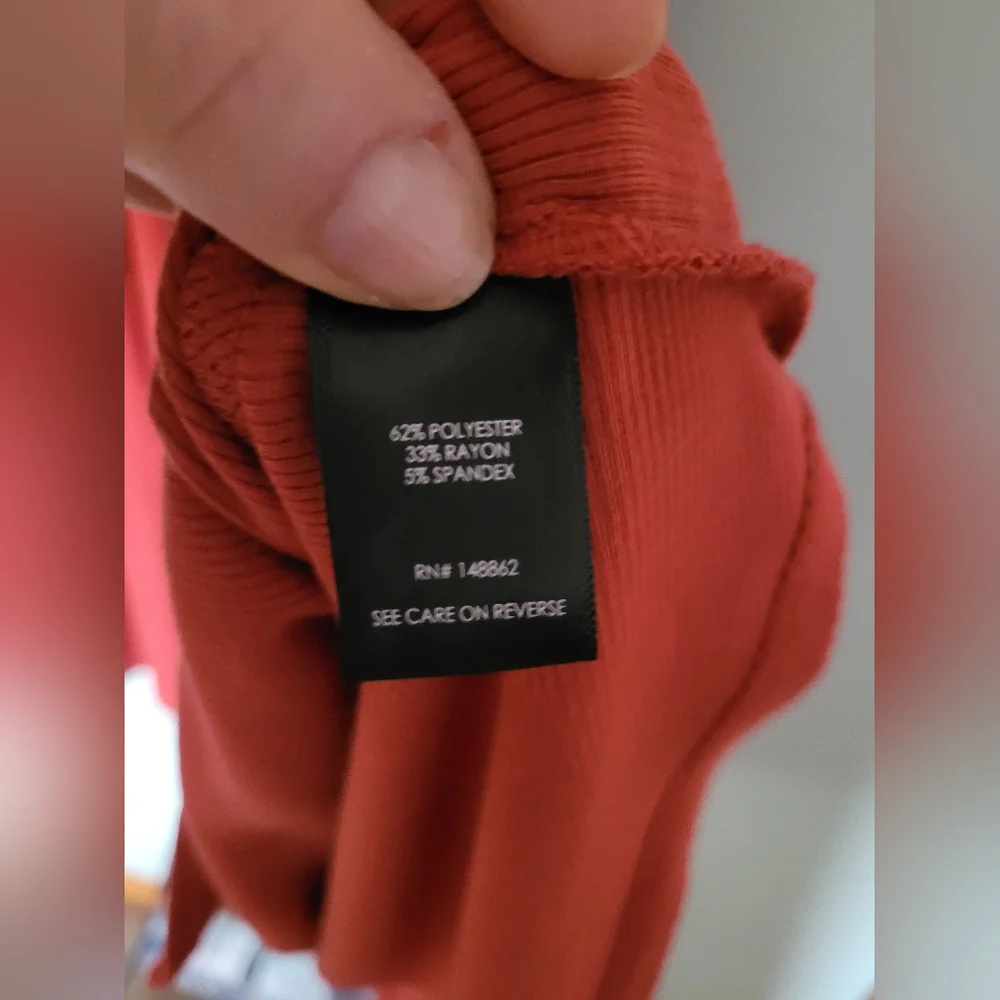 Torrid Sz 2 Rust Red T Shirt Dress - Picture 7 of 7